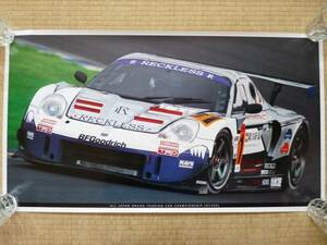  poster 2003 year JGTC #31reknes Toyota MR-S unused 