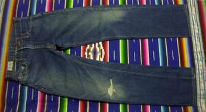 １９７０年代初頭製Blue Wayブルーウェイ ビンテージ インディゴ ジーンズ MADE IN USA VINTAGE JEANS WOODSTOCK HIPPIE REGGAE BOB MARLEY