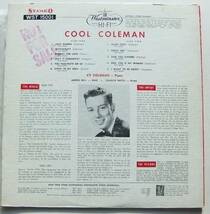 ◆ CY COLEMAN Trio / Cool Coleman ◆ Westminster WST-15001 (black:dg) ◆_画像2