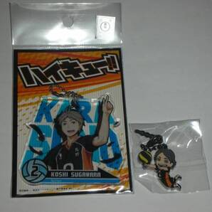 ハイキューアクリル コレクションチャーム菅原 ジャンプショップ
