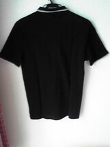 BURBERRY BLACK LABEL　黒色　桃色　半袖ポロシャツ　2　ブラック ピンク　即決　バーバリーブラックレーベル　_画像2