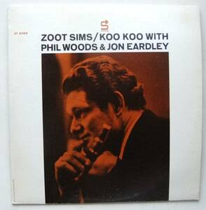 ◆ ZOOT SIMS - PHIL WOODS / Koo Koo ◆ Status ST-8309 (orange:VAN GELDER) ◆