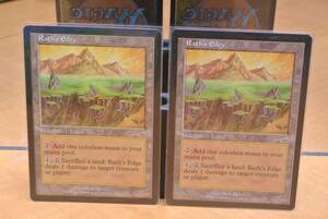 ＭＴＧ　Rath's edge 2枚