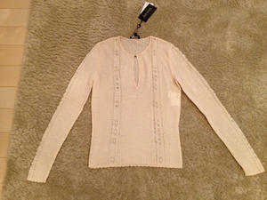  new goods Gucci GUCCI sweater white size S