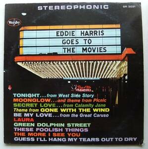 ◆ EDDIE HARRIS Goes To The Movies ◆ Vee Jay SR-3031 (color) ◆