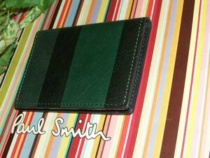 *590* new goods genuine article Paul Smith hand paint fixed period card inserting 
