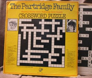 THE PARTRIDGE FAMILY/CROSSWORD PUZZLE/