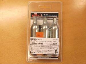 【送料230円】 BARBIERI CO2インフレーター用スペアカートリッジ16g 3本