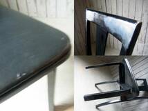 Qd042 木製 チェア カフェ ダイニング 骨董 椅子 シャビー 英国 イギリス ディスプレイ 骨董 古玩_画像3