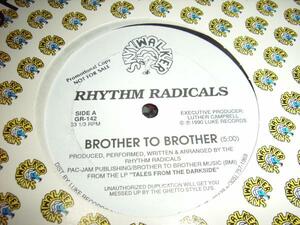 RHYTHM RADICALS / BROTHER TO BROTHERS / WE'RE ON A MISSION //USオリジナル/ミドル/GAP BAND OUTSTANDING