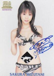 SRQ06 memorial water . Sakura 10 sheets limitation swimsuit jersey auto 