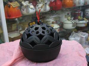  south part iron vessel. hand .. type mosquito repellent incense stick .