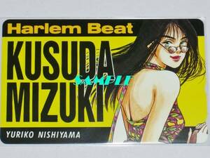 抽プレ◆Harlem Beat ハーレムビート 西山優里子 ＊ 楠田みずき テレカ◆週刊少年マガジン 講談社