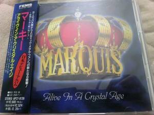 ★☆Marquis/Alive in a crystal age 日本盤☆★14630