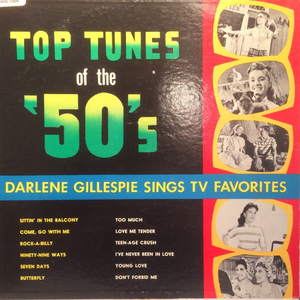 US Orig DARLENE GILLESPIE LP SINGS TV FAVORITES ディズニー