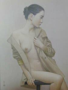 Art hand Auction Shogo Takatsuka, Schöne Frau malt, langsame Zeit, Aus Kunstbuchwerken, Neu mit Rahmen, Malerei, Ölgemälde, Porträt
