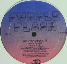 $ PURPLE FLASH / WE CAN MAKE IT (JDC 0042) YYY0-120-10-10 レコード盤 80年代の雰囲気のある名曲