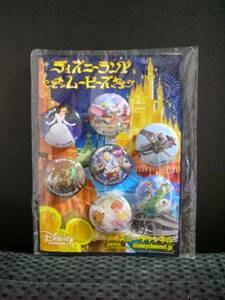 ディズニーランドムービーズ 缶バッジ7個セット　☆新品☆