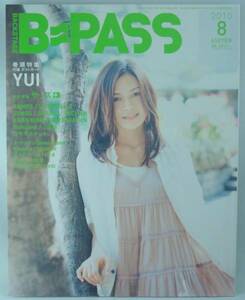 送料無料★B-PASS 2010/8 YUI カード付/サッズ/VAMPS/UVERworld/flumpool