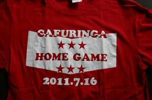CAFURINGAカフリンガ/Tシャツ(L・赤・2011) 　フットサル.サッカー