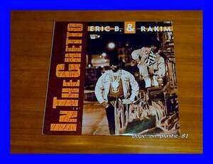 Eric B. & Rakim/In The Ghetto/US Original/5点以上で送料無料、10点以上で10%割引!!!/12'