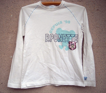 POM PONETTE ポンポネット 長袖Tシャツ L（１６０）_画像1