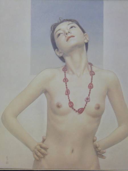 Shogo Takatsuka, Portrait d'une belle femme, Chanson lointaine, Extrait d'un livre d'art rare, Neuf avec cadre, Peinture, Peinture à l'huile, Portraits