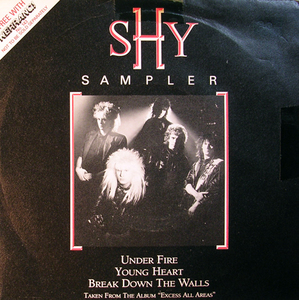 SHY 1987 7” KERRANG FREE　PS　UK