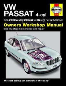 VW( Volkswagen ) Passat 2000-2005 year English version maintenance manual 