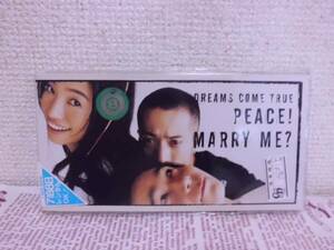 8cmCD　PEACE!　MARRY ME?　DREAMS COME TRUEドリカム
