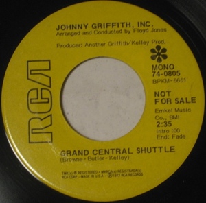 Johnny Griffith - Grand Central Shutte ■ soul funk 45 試聴