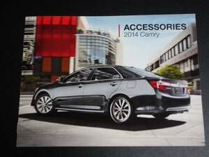 * Toyota каталог Camry аксессуары USA 2014