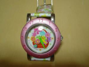 t珍品　デザイン　STUDIO　ALICE　花のデザイン　女性用腕時計