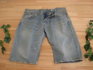 *EDWIN Edwin 503R*50334 половина Denim брюки 32