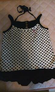  Algonquins Skull dot pattern camisole 