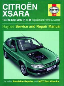 Citroën( Citroen ) Xsara 1997-2000 year English version maintenance manual 