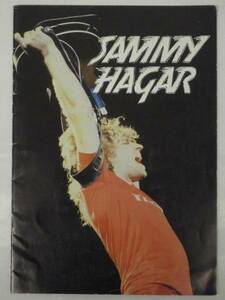 BOOK/SAMMY HAGAR/ UK TOUR 1980 コンサートパンフ (d958)