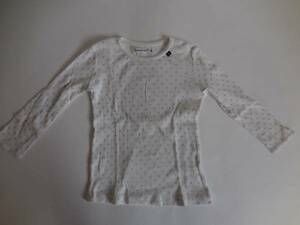 USED bebe* Bebe * child clothes lame long sleeve T shirt 