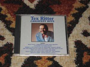 TEX RITTER / GREATEST HITS CD 他にも多数出品中です。