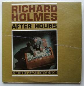 ◆ RICHARD HOLMES / After Hours ◆ Pacific Jazz PJ-59 (black) ◆