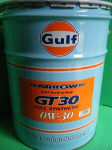 ☆☆☆送料無料　ガルフ アロー Gulf ARROW GT30　0W-30　20L★