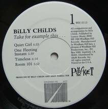 ◆ BILLY CHILDS / Take for Example This ◆ Windham Hill WH-0113 (promo) ◆_画像3