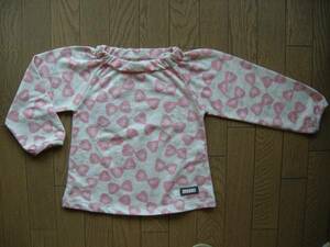 [ new goods ]CLEUR butterfly pattern sweatshirt pink 110