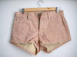 * trying on small floral print Ralph Lauren Denim&Supply short pants 