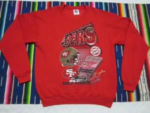 １９９４年製 ４９ers アメリカン フットボール アメフト ビンテージ スウェット MADE IN USA AMERICAN FOOTBALL NFL VINTAGE SWEATS