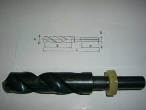 21,0mm/NACHI/nos drill /13 type /1/2/ for ironworker / ironworking drill 