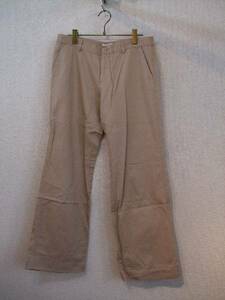pourlafrime beige strut pants (USED)22114