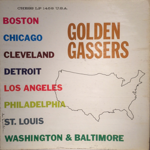 US Orig GOLDEN GASSERS ACROSS HE USA LP DOO WOP ロカビリー