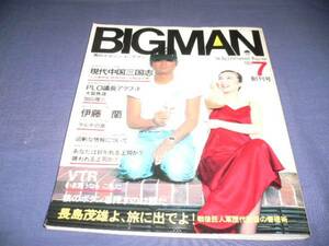 キャンディーズ・伊藤蘭　掲載「ビッグマン」創刊号/1981年/水着