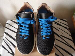 NIKE FREE INNEVA WOVEN SP WHITE LABEL PACK PHOTO BLACK 8.5